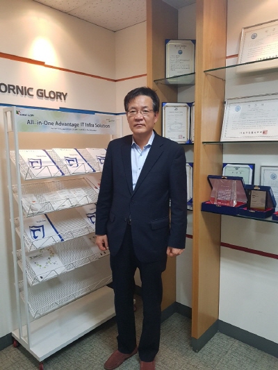 조명제 코닉글로닉 대표이사. 사진= 코닉글로닉.