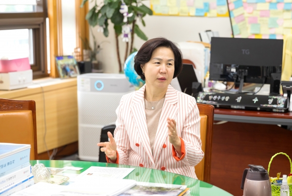 김수영 구청장이 “포스트 코로나 시대에 대응하면서도 미래 양천의 발전을 위한 발걸음은 멈추지 않을 것”이라며 “‘모두가 행복한 도시’ 양천을 완성하겠다”고 말했다. 사진=양천구 제공