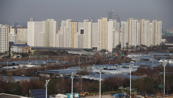 과천시 과천동 일대 전경. 사진=연합뉴스 제공