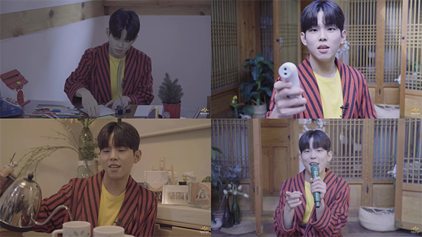 가수 폴킴의 콘텐츠 'Pick A Song' 영상 캡처. 사진 제공= 뉴런뮤직.
