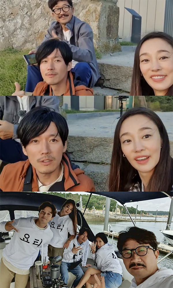 MBC에브리원 '요트원정대: 더 비기닝' 출연진 인증샷. 사진 출처=최여진 인스타그램.