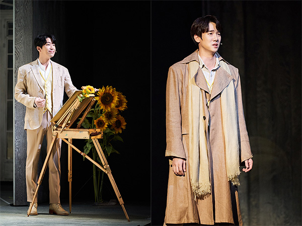 뮤지컬 '베르테르' 2020 공연 스틸_'베르테르' 역 엄기준(왼), 유연석(오). 사진 제공=CJ ENM.