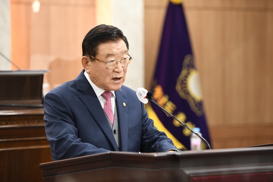 김석환 홍성군수 모습. 사진=홍성군 제공