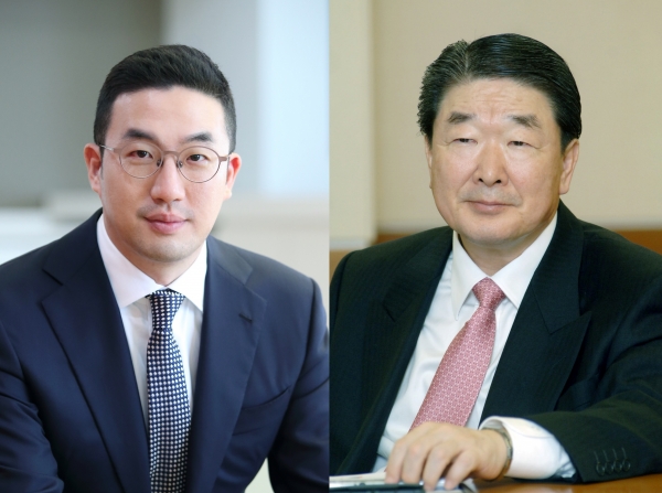 구본준 LG그룹 고문의 계열분리가 확정됐다. 구광모 (주)LG 대표와 구본준 LG그룹 고문. 사진=LG 제공