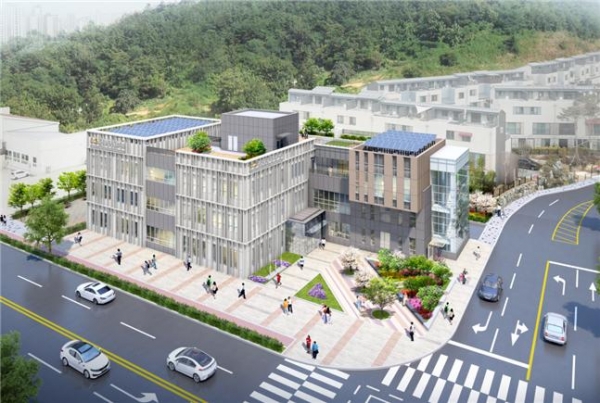 마산동 행정복지센터 조감도