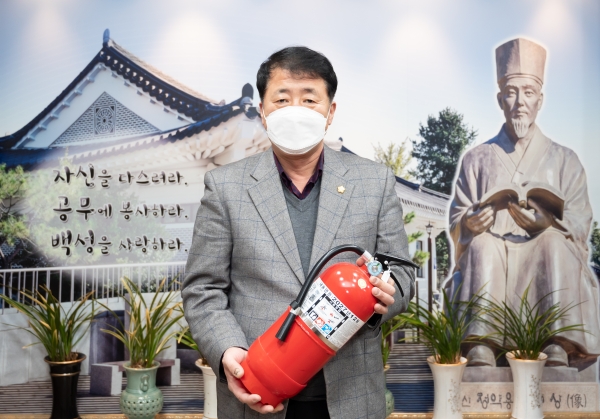 119릴레이 챌린지에 동참한 이철영 남양주시의회의장