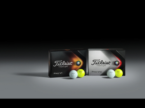 타이틀리스트, 2021년형 Pro V1 & Pro V1x 골프볼. 사진= 타이틀리스트.