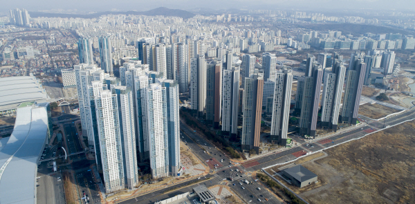경기 고양시 일산 킨텍스 일대 아파트 단지. 사진=연합뉴스 제공