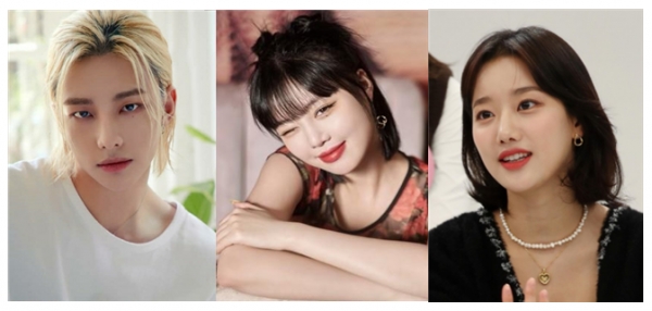 (주)클리오 브랜드 모델 현진, 수진, 나은. 사진=연합뉴스