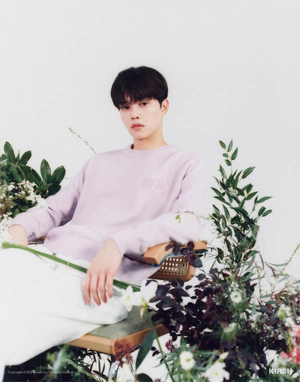 배우 송강의 룩북. 사진 제공=키르시.