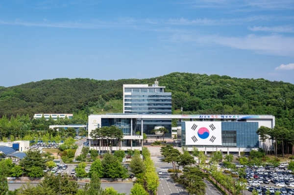 101개 인구정책을 추진하는 천안시청 전경