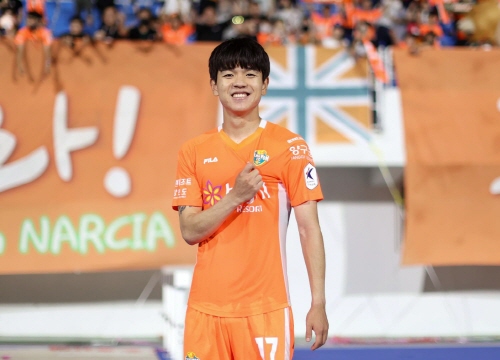 K리그1 6월 선수 랭킹 1위 김대원. 사진= 한국프로축구연맹