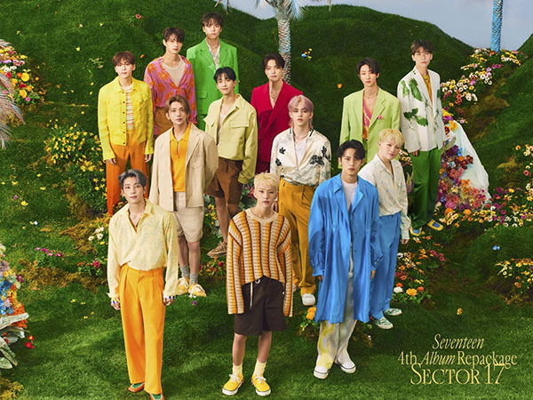 그룹 세븐틴 리패키지 '섹터 17'. 제공=플레디스엔터테인먼트.