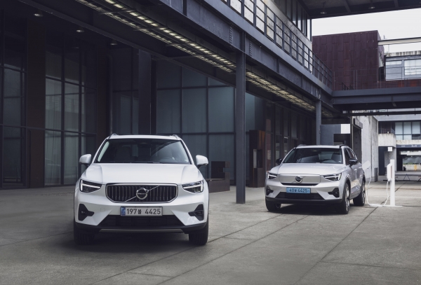볼보자동차코리아 신형 XC40 MHEV, 리차지. 사진=볼보자동차 제공.