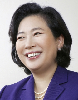 임당장학문화재단 고문 현정은 현대그룹 회장. 사진=동국대 제공