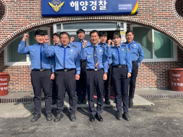사진=완도해경 박기정 서장, 최일선 부서 치안현장 점검