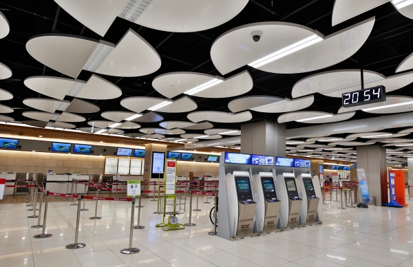 김포공항 국내선 2층 일반대합실. 사진=한국공항공사 제공