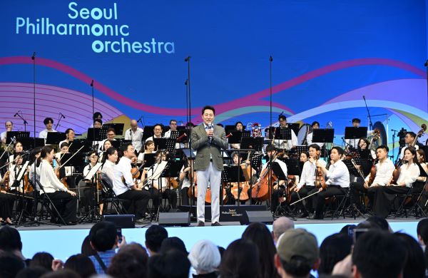서울시향 강변 음악회 오세훈 시장 참석