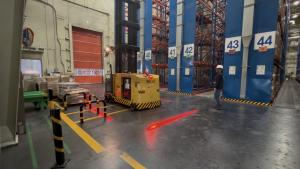 BAT 사천공장, AI 스마트 지게차 도입…안전성 제고 차원