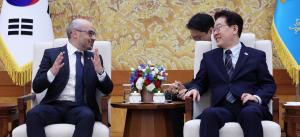 李, 딥마인드 CEO 접견…구글 AI캠퍼스 전세계 최초 한국 개설