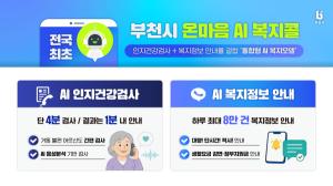 부천시, ‘온마음 AI 복지콜’ 우수 행정정책 선정