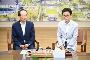 <b>이철우</b>·<b>추경호</b>, 첫 <b>회동</b>… 행정통합·TK신공항 등 공조 본격화